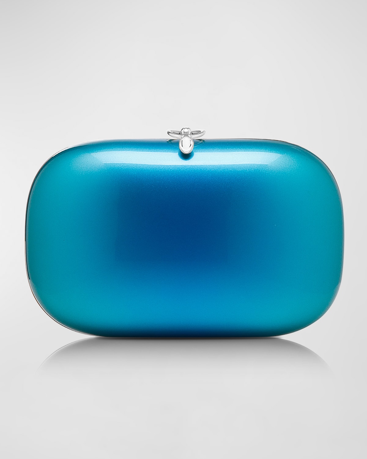 Jeffrey Levinson Elina Plus Enamel Metal Clutch Bag | Neiman Marcus