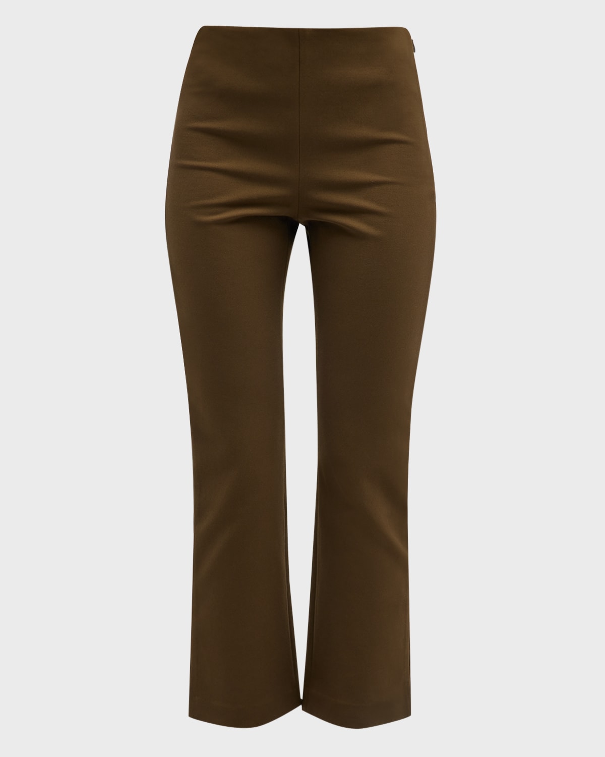 Vince HighWaist Crop Flare Pants Neiman Marcus