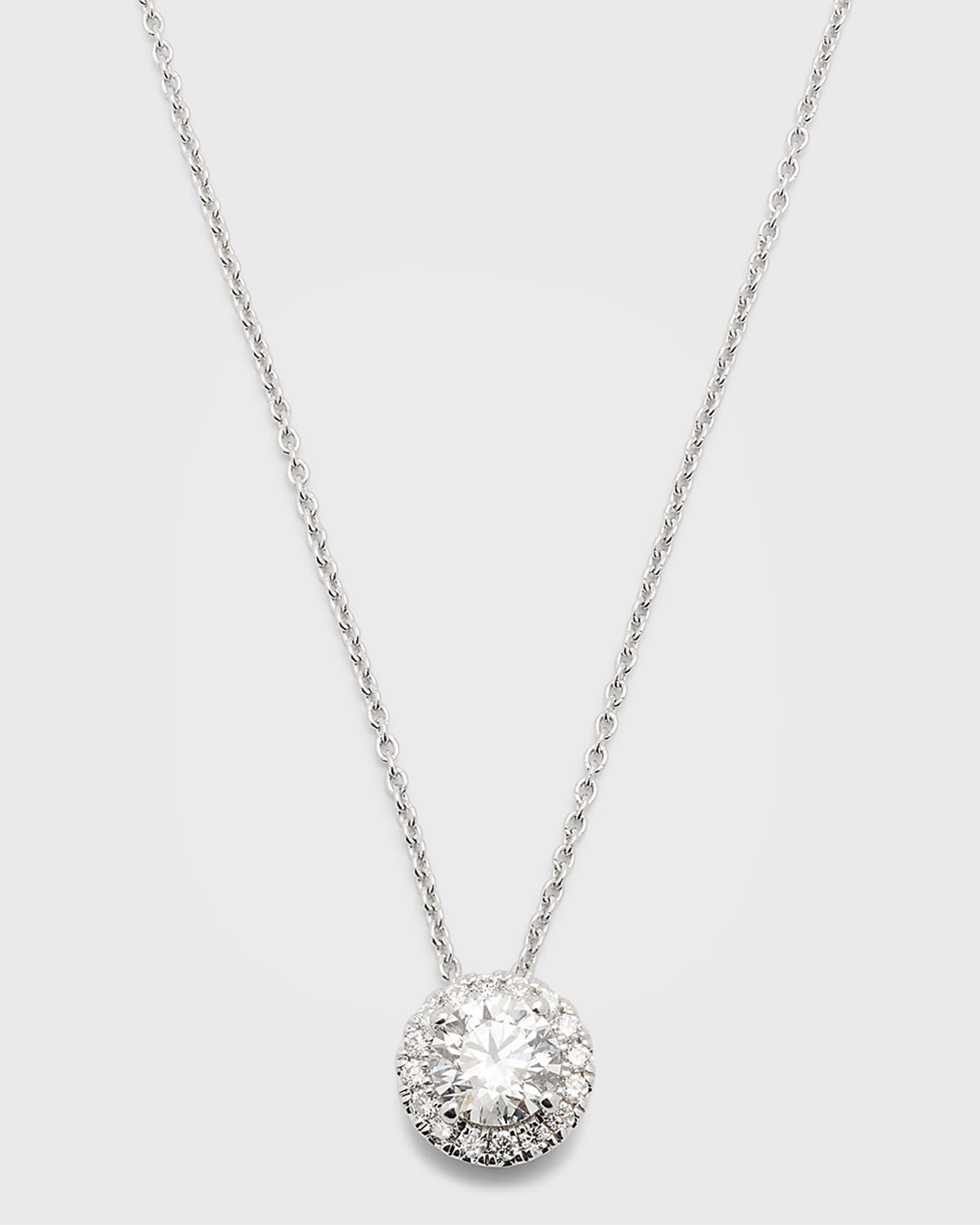 Neiman Marcus Lab Grown Diamonds 18K White Gold Round Lab Grown Diamond