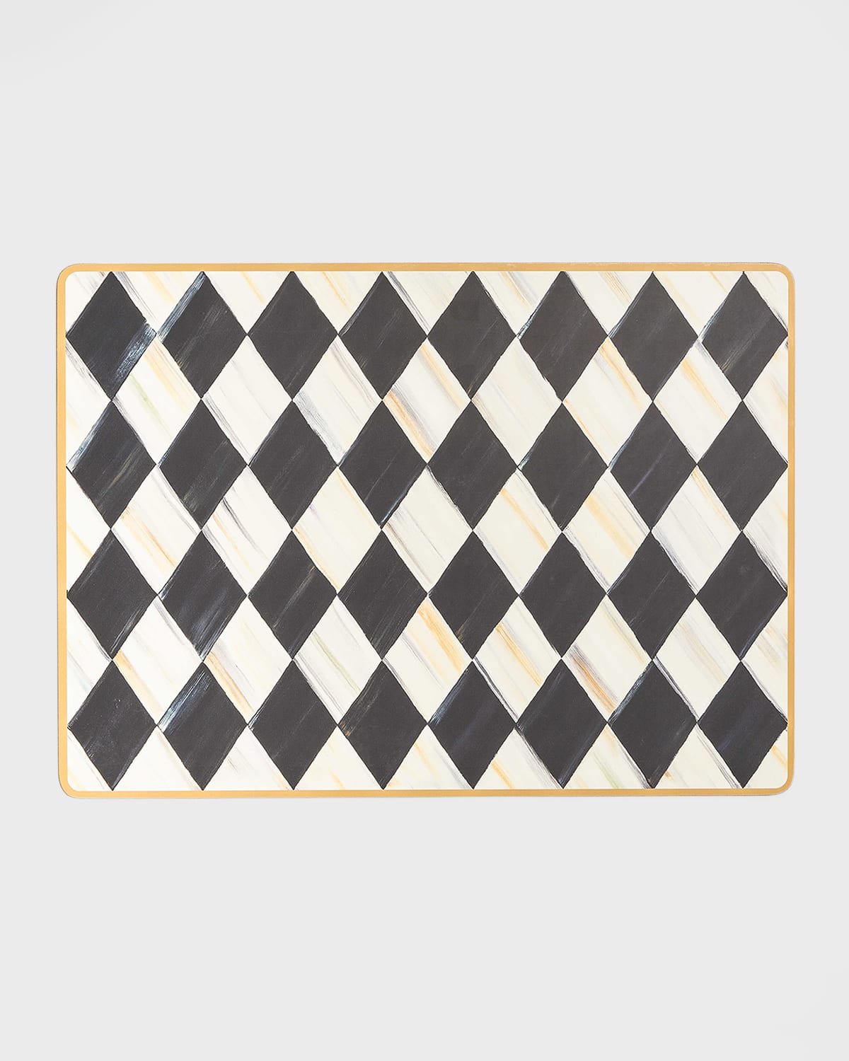 MacKenzieChilds Sunrise Rooster Cork Back Placemats, Set of 4 Neiman