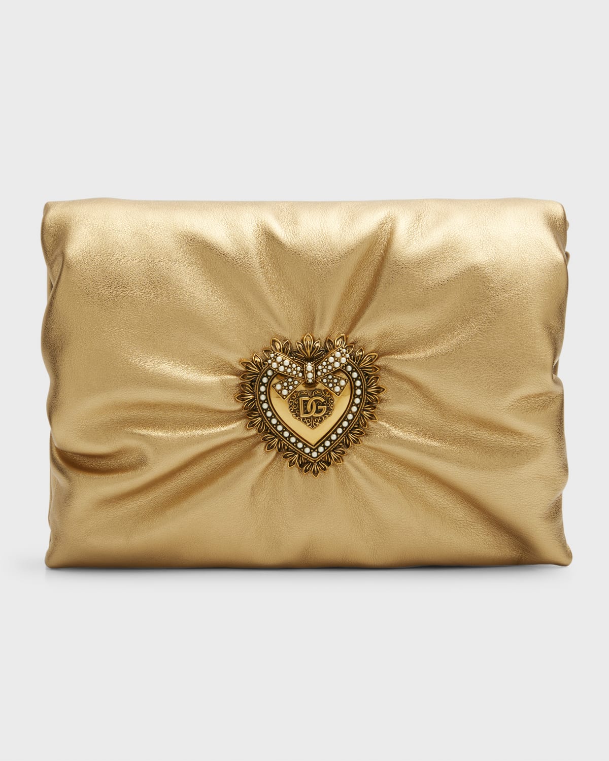 Dolce&Gabbana Devotion Mini Leather TopHandle Bag Neiman Marcus