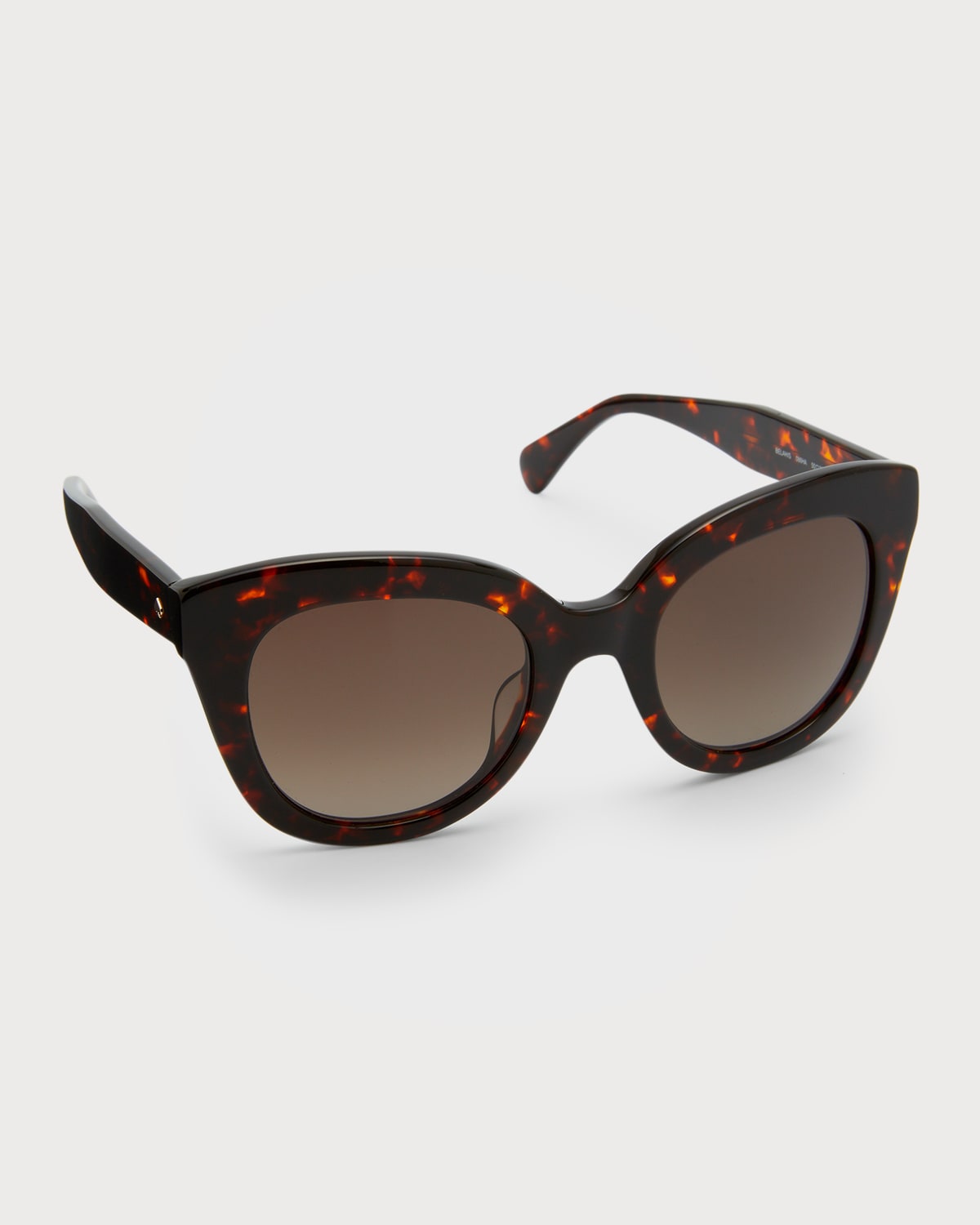 kate spade new york yolanda twotone acetate cateye sunglasses