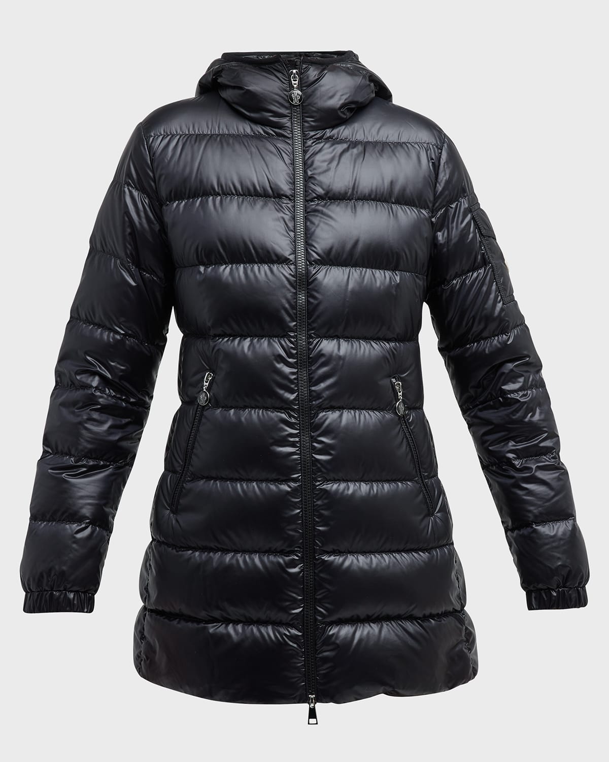 Moncler Glements Zip-Up Short Parka | Neiman Marcus