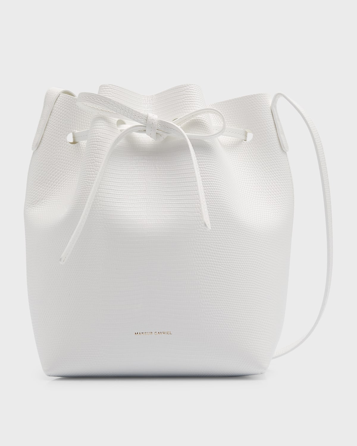 mansur gavriel twist bucket bag
