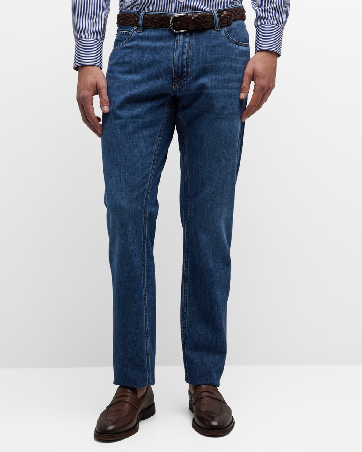 Bally Men's Straight-Leg Jeans | Neiman Marcus