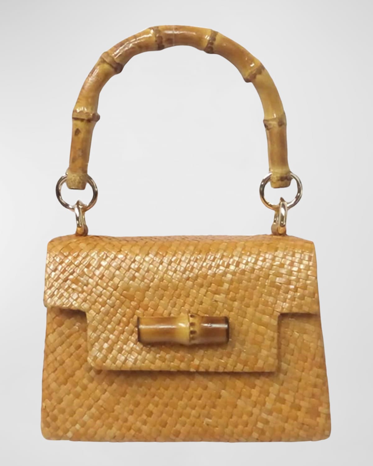 Serpui Little Church Flower TopHandle Bag Neiman Marcus