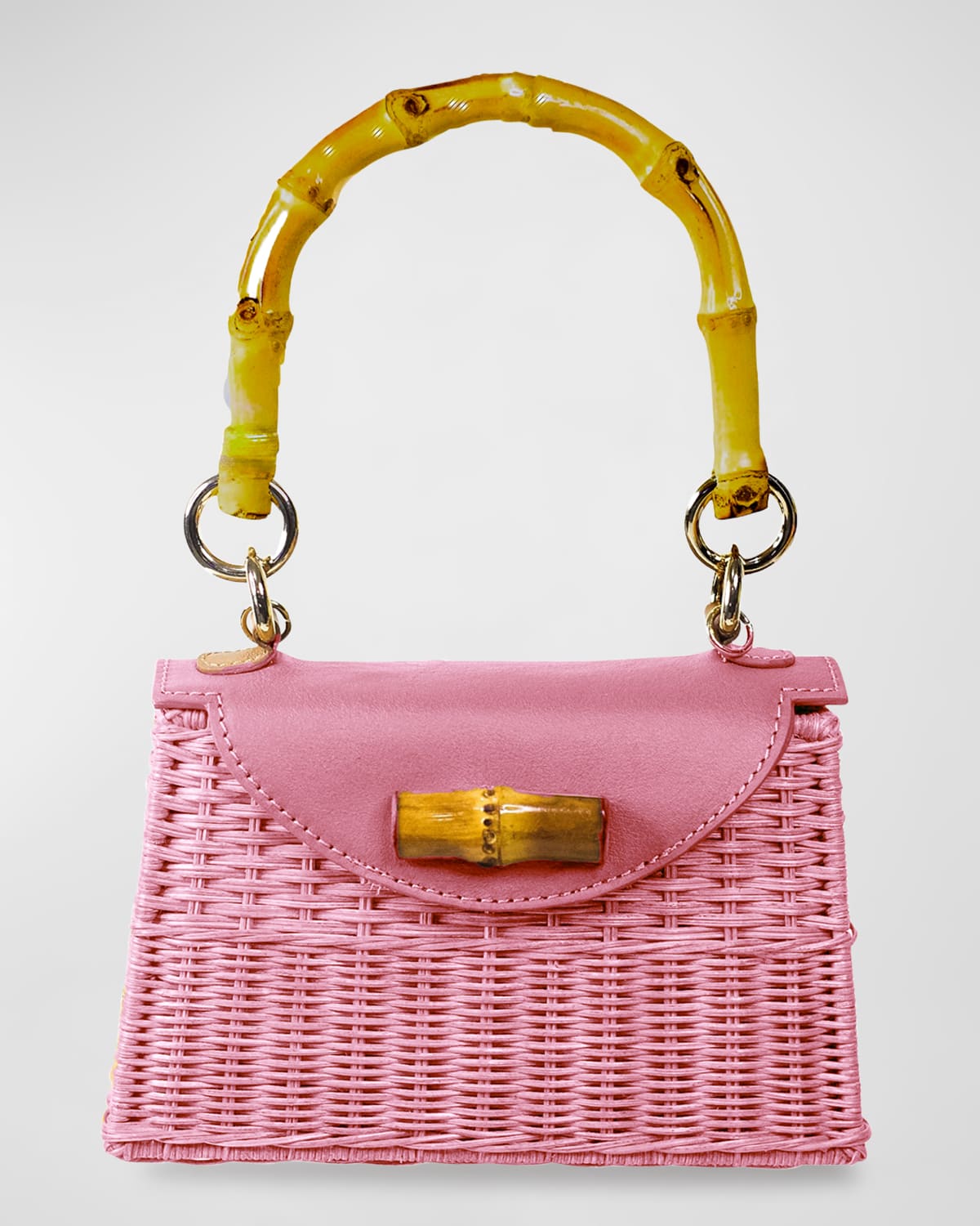 Serpui Donkey Basket TopHandle Bag Neiman Marcus