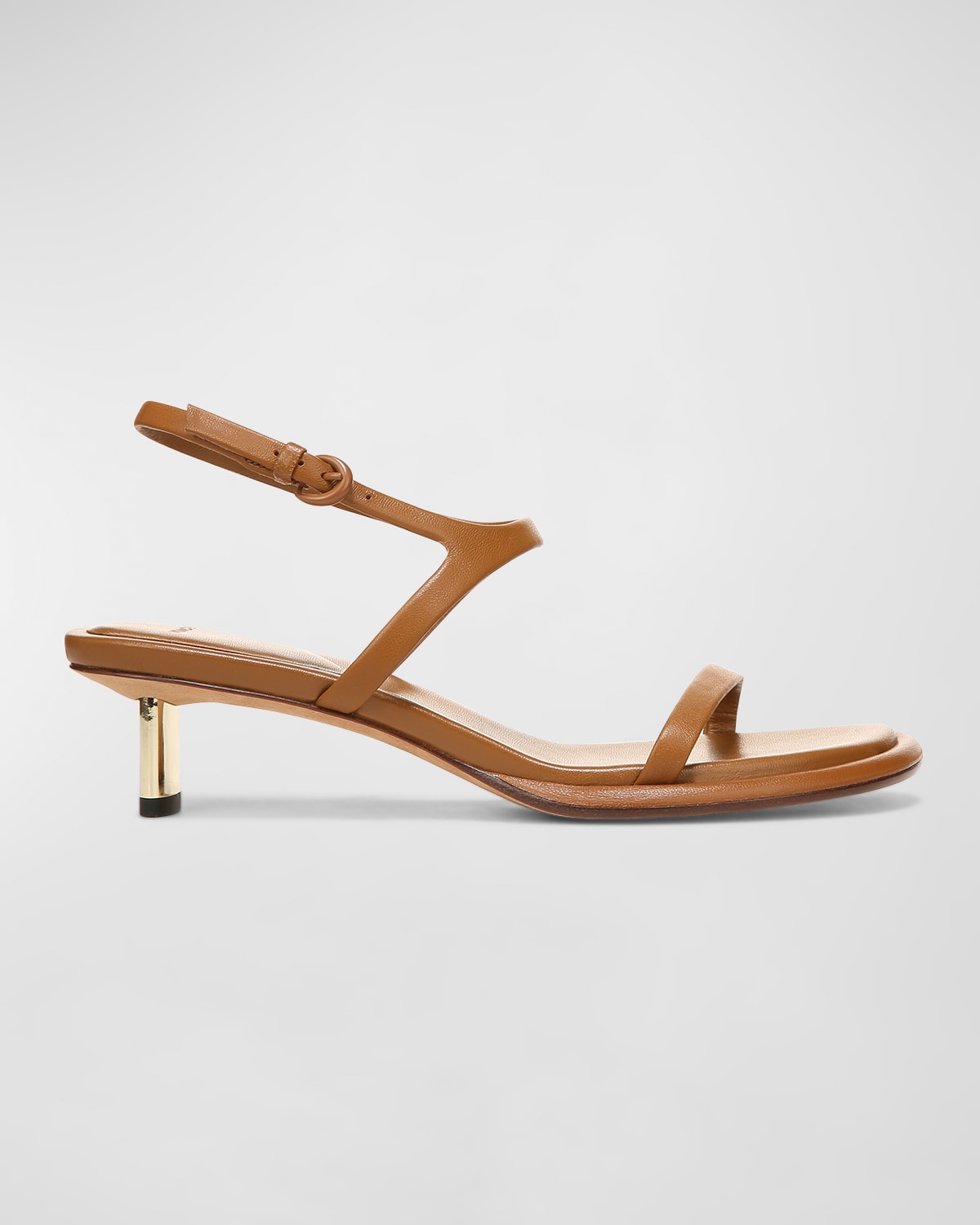 Vince Ester AnkleStrap Kitten Sandals Neiman Marcus