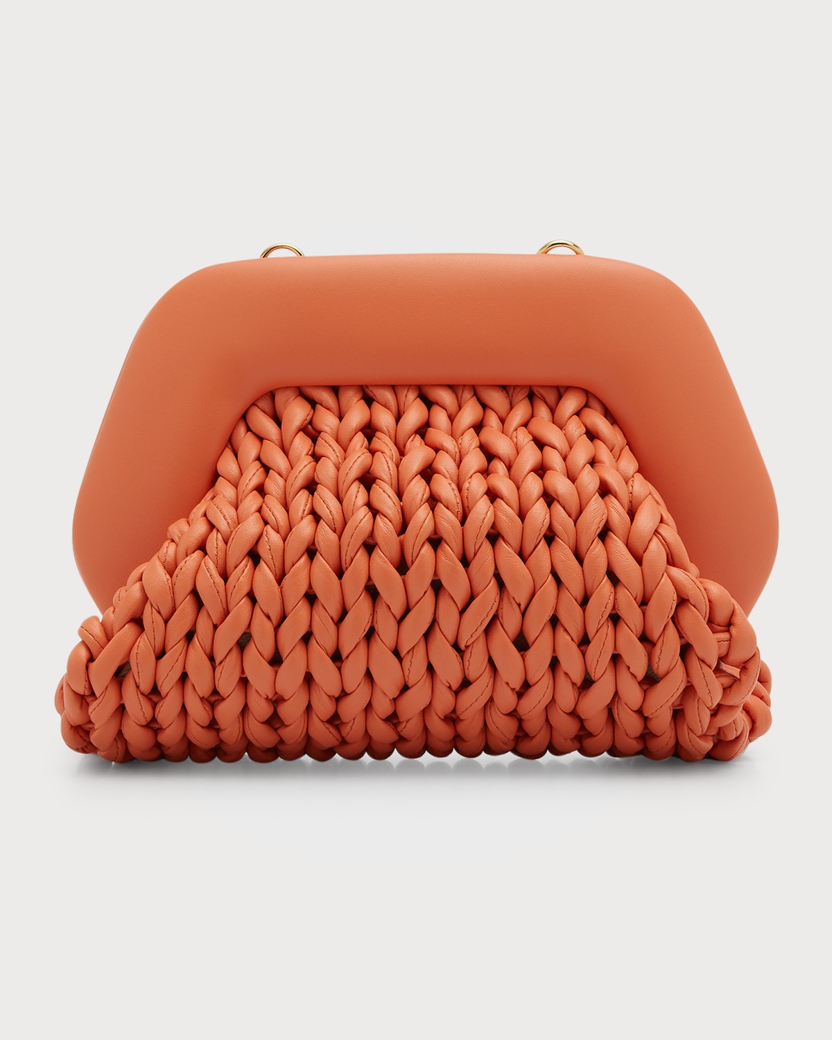THEMOIRE Bios Knitted Clutch Bag Neiman Marcus