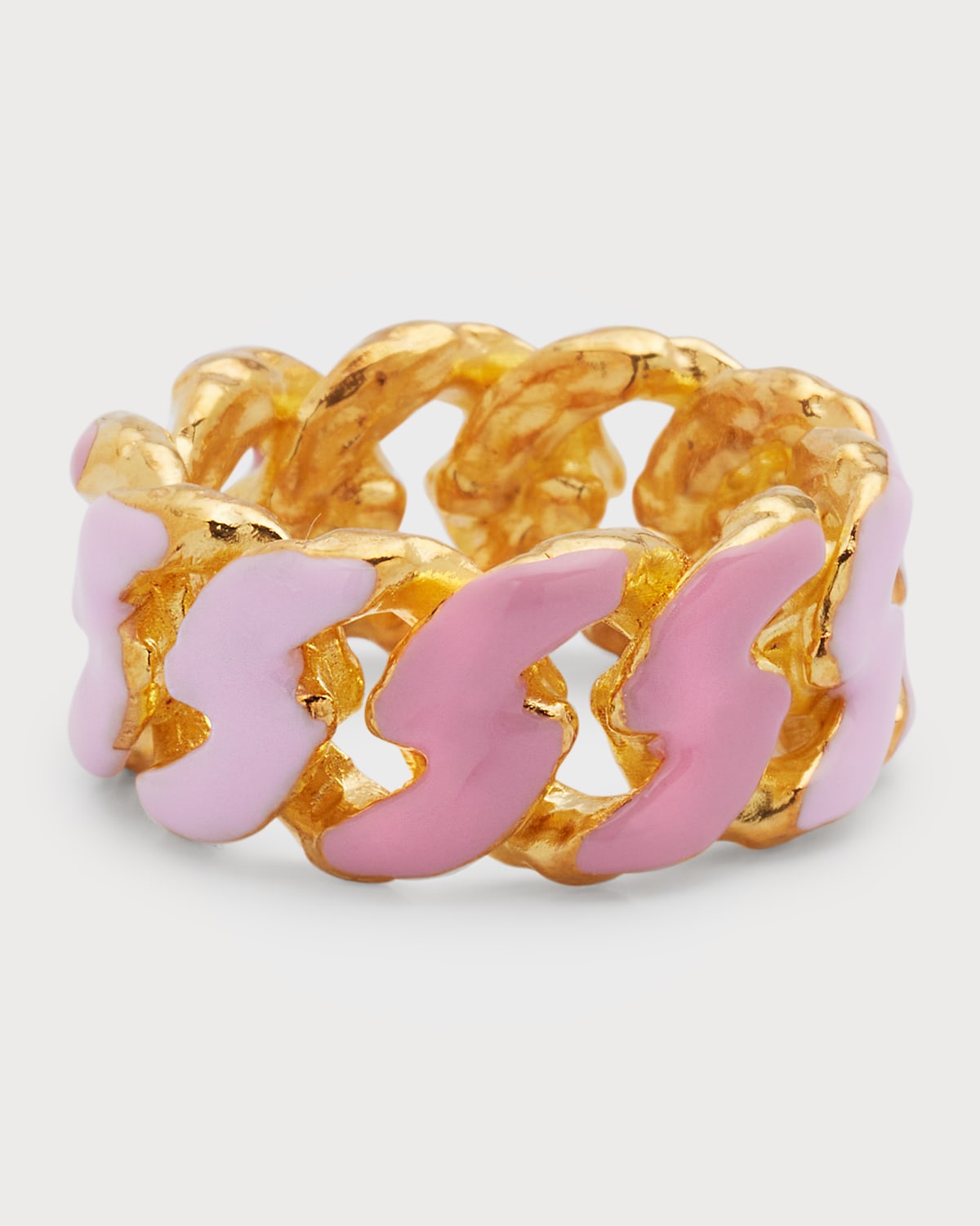 Joanna Laura Constantine Enamel MultiWave Statement Ring Neiman Marcus