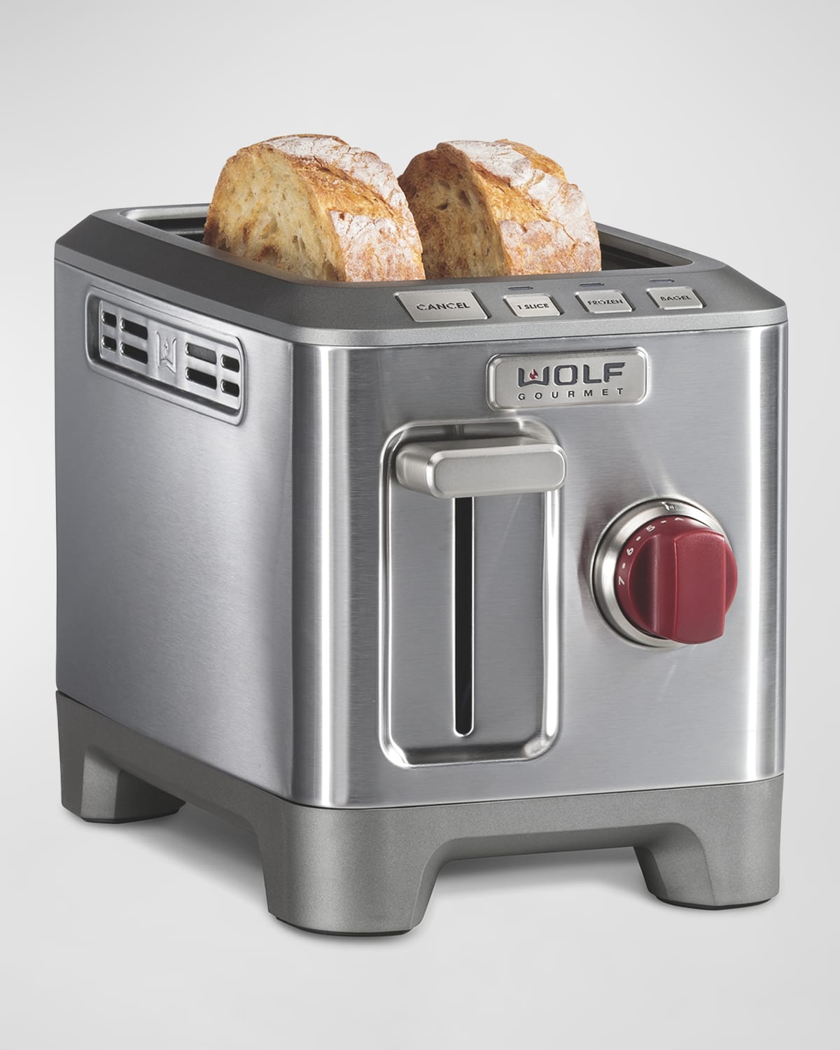 Wolf Gourmet FourSlice Toaster With Red Knob Neiman Marcus