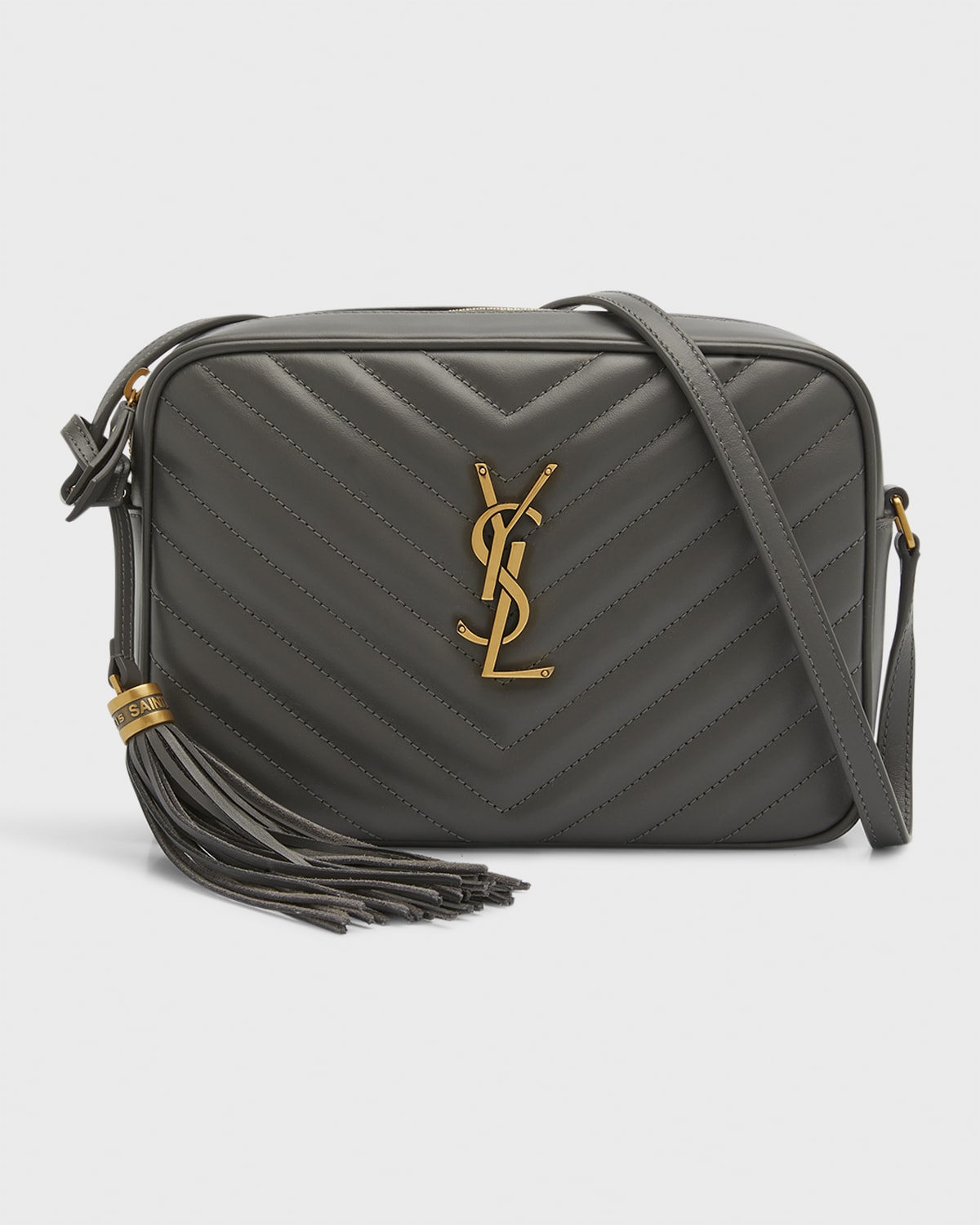Saint Laurent Lou Medium YSL Quilted Leather Crossbody Bag | Neiman Marcus