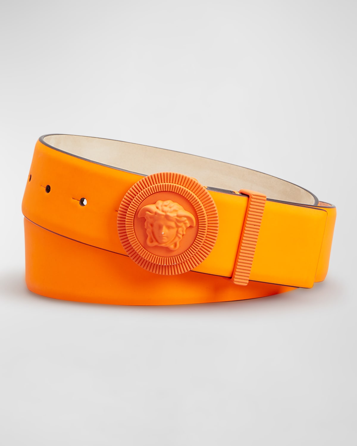 mens red versace belt