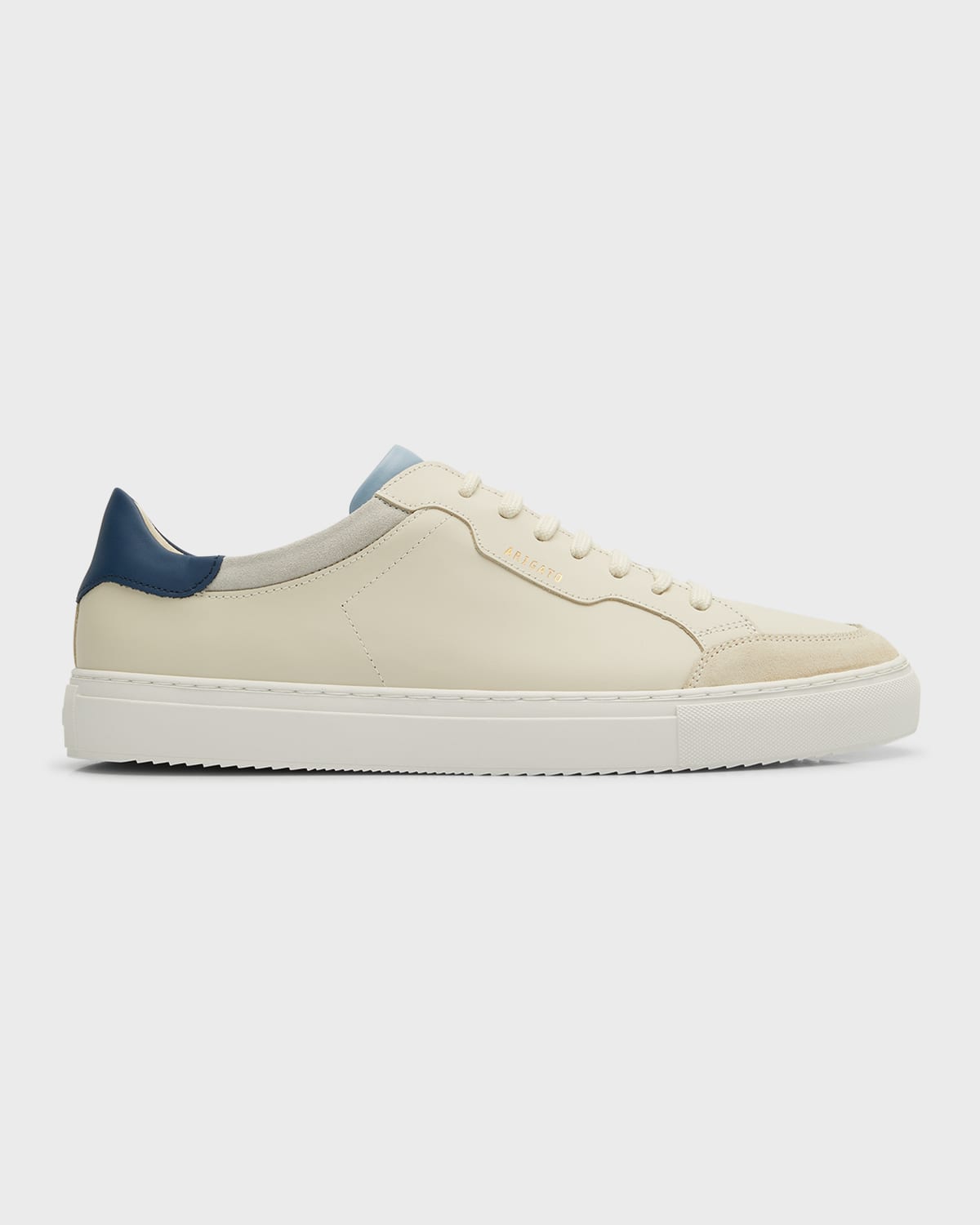 Santoni Men's Clean Iconic Leather Low-Top Sneakers | Neiman Marcus