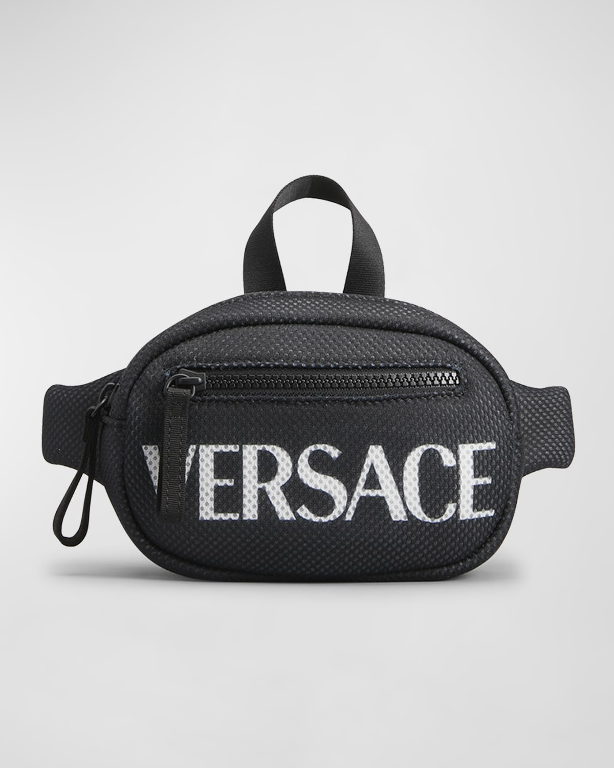 Versace Girl's Barocco-Print Teddy Belt Bag | Neiman Marcus