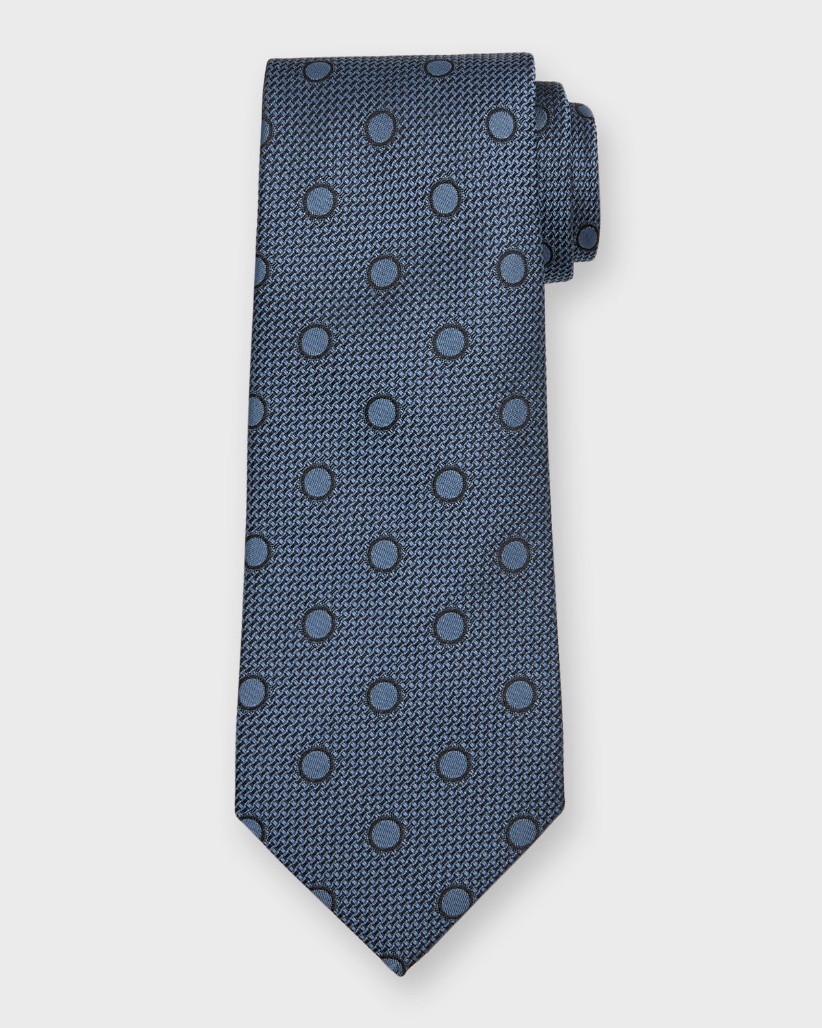 Tom Ford Men S Polka Dot Silk Tie Neiman Marcus