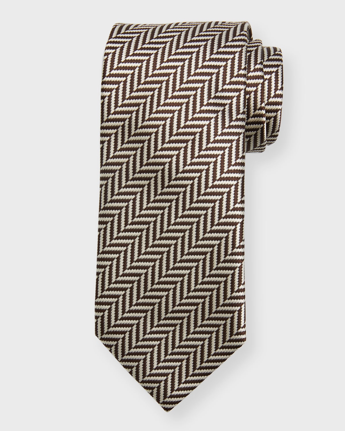 polka dot silk tie