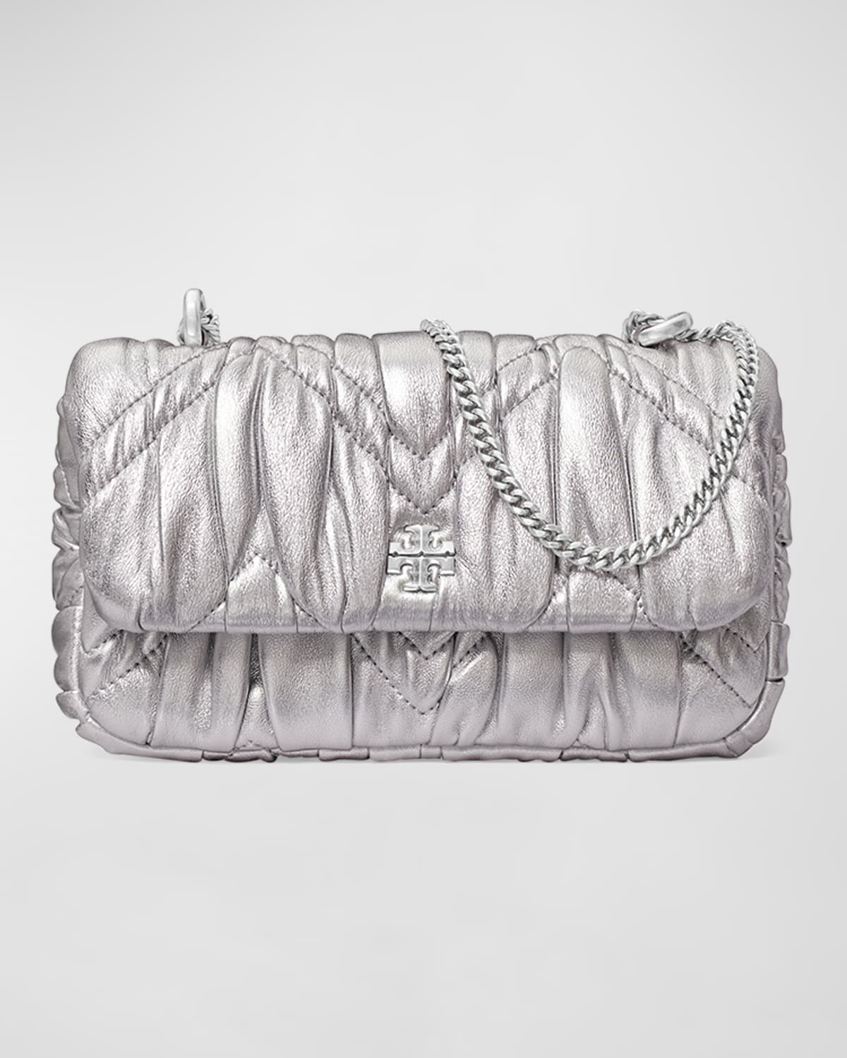 Tory Burch Tory Burch Kira Diamond small leather shoulder bag