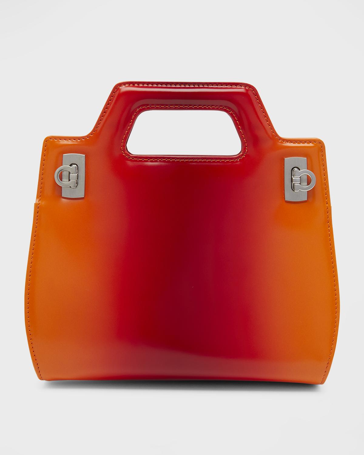 Ferragamo Iconic Gancini TopHandle Bag Neiman Marcus