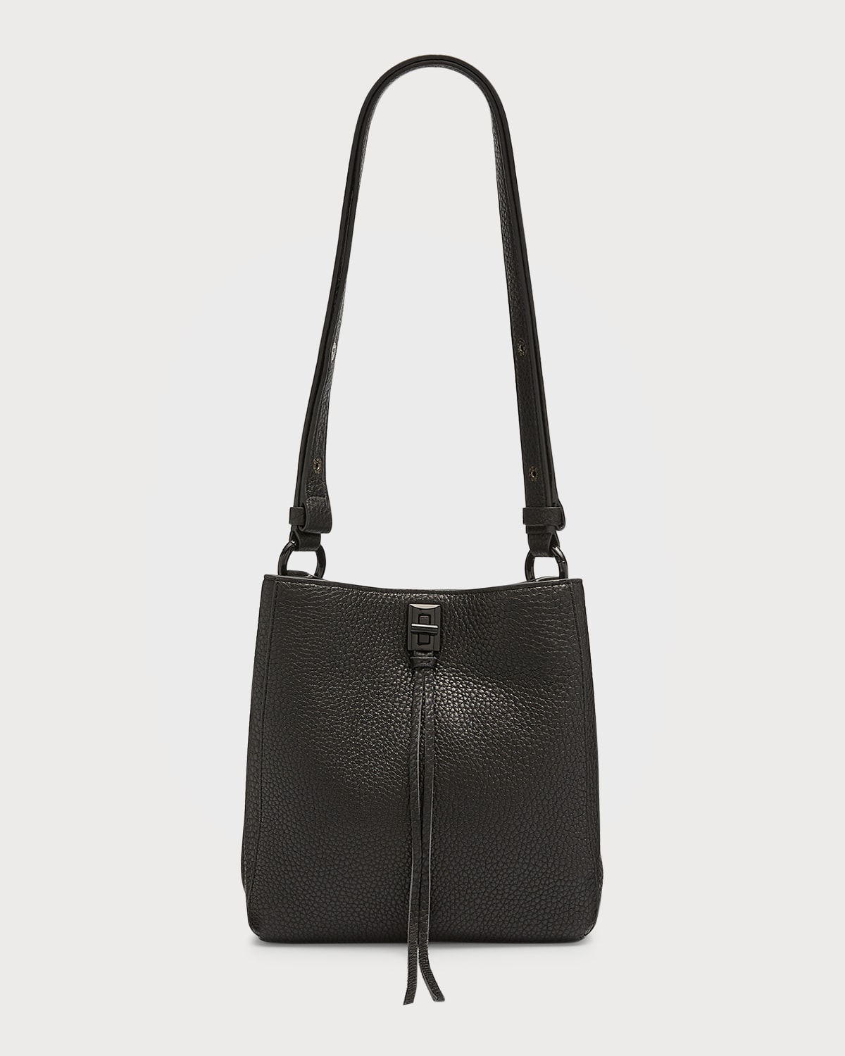 Rebecca Minkoff Darren Small Studded Suede Shoulder Bag | Neiman Marcus