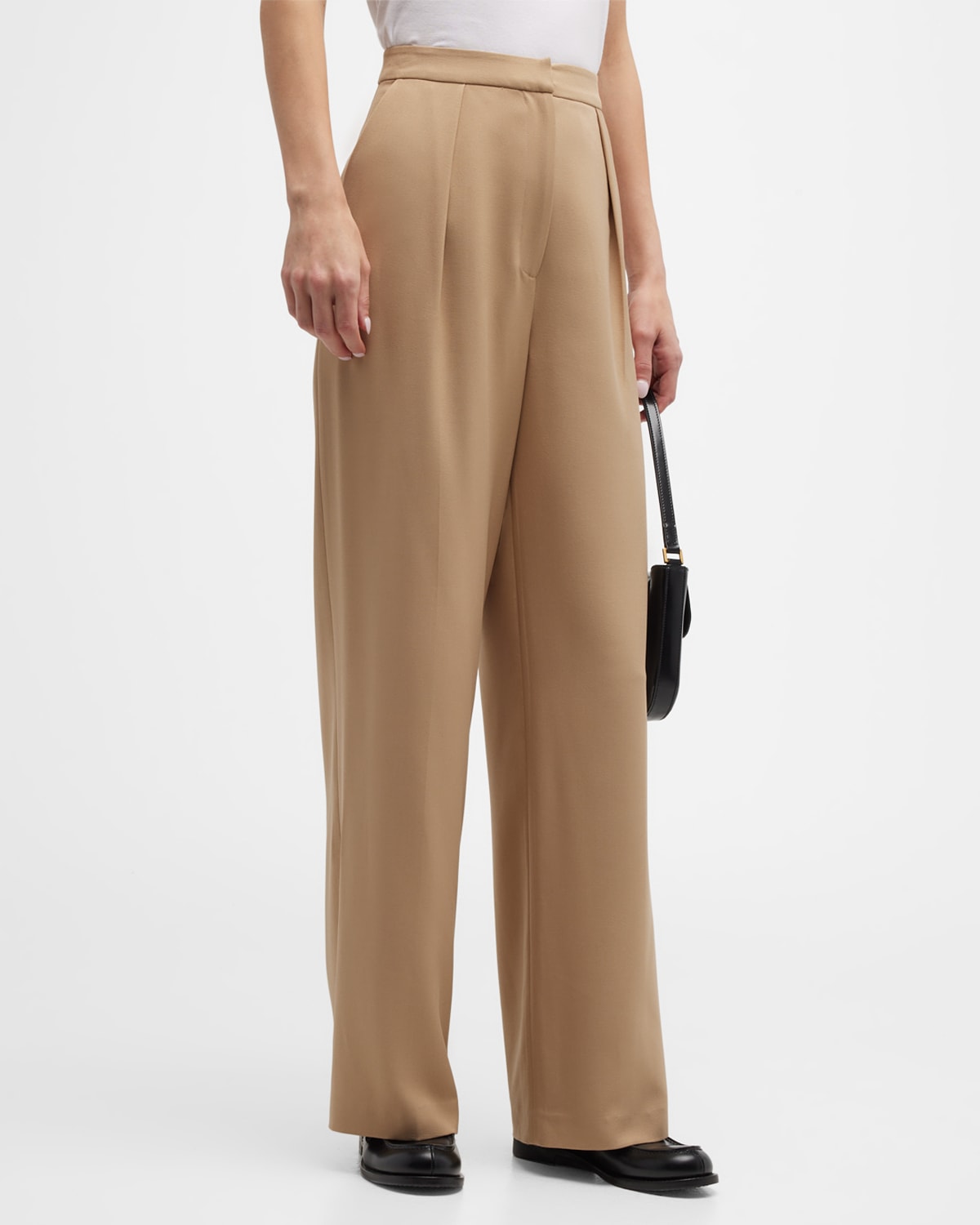 Misook WideLeg Knit PullOn Pants Neiman Marcus