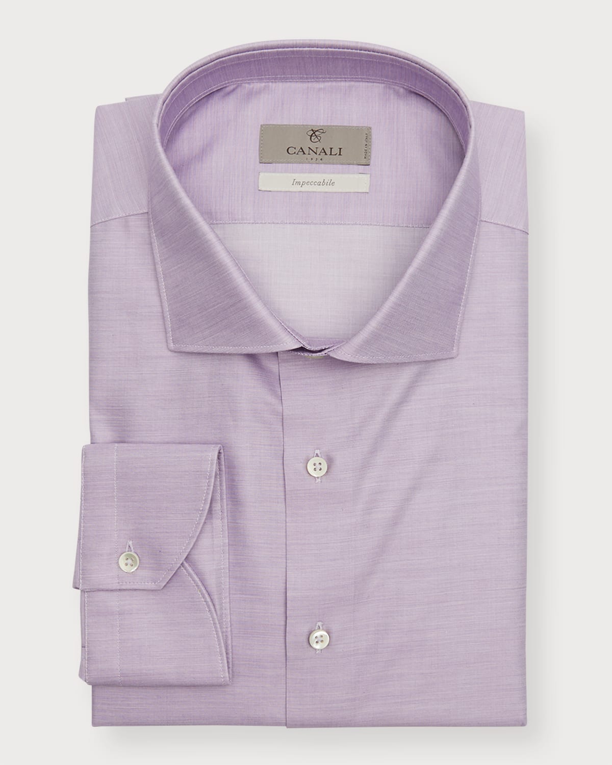 Canali Men's Impeccabile Modern Fit Dress Shirt | Neiman Marcus