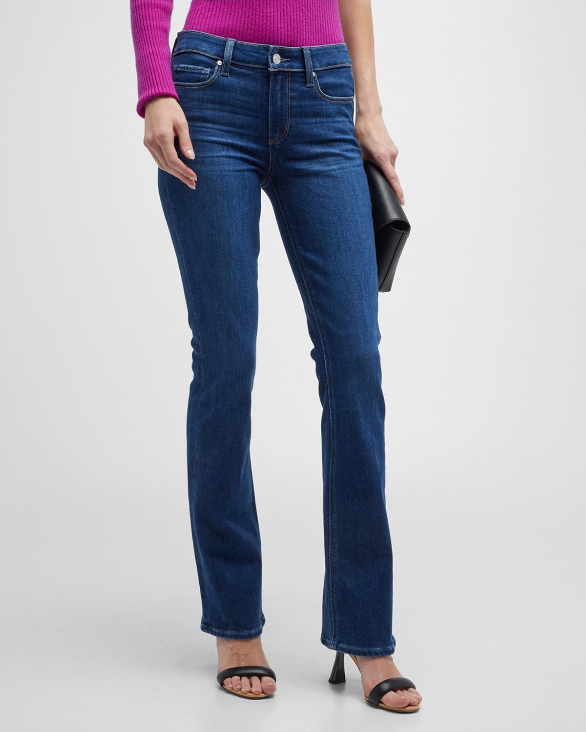 Dsquared2 Mid Rise Bootcut Jeans Neiman Marcus