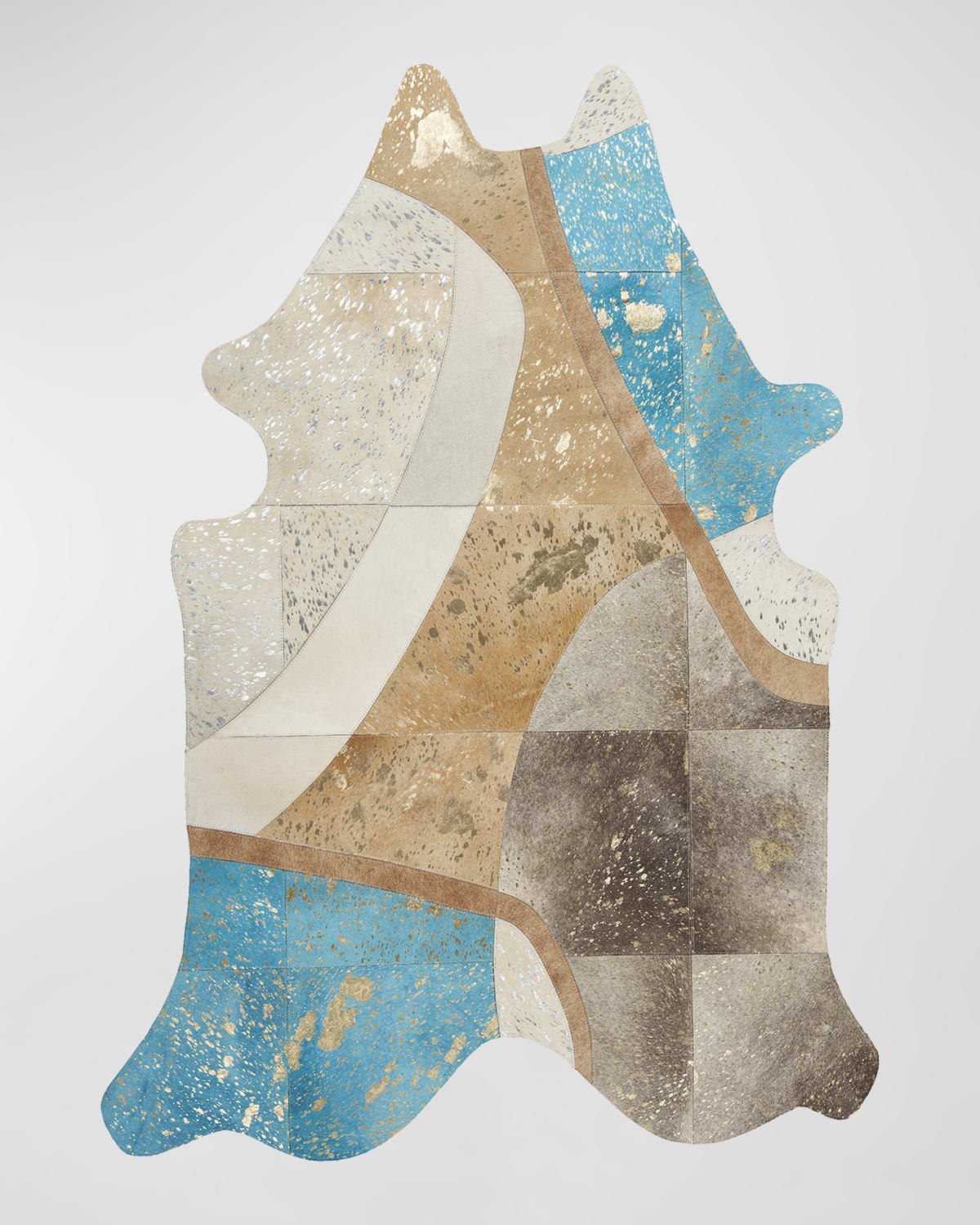 Exquisite Rugs San Isabel Hair on Hide Rug, 5' x 8' Neiman Marcus