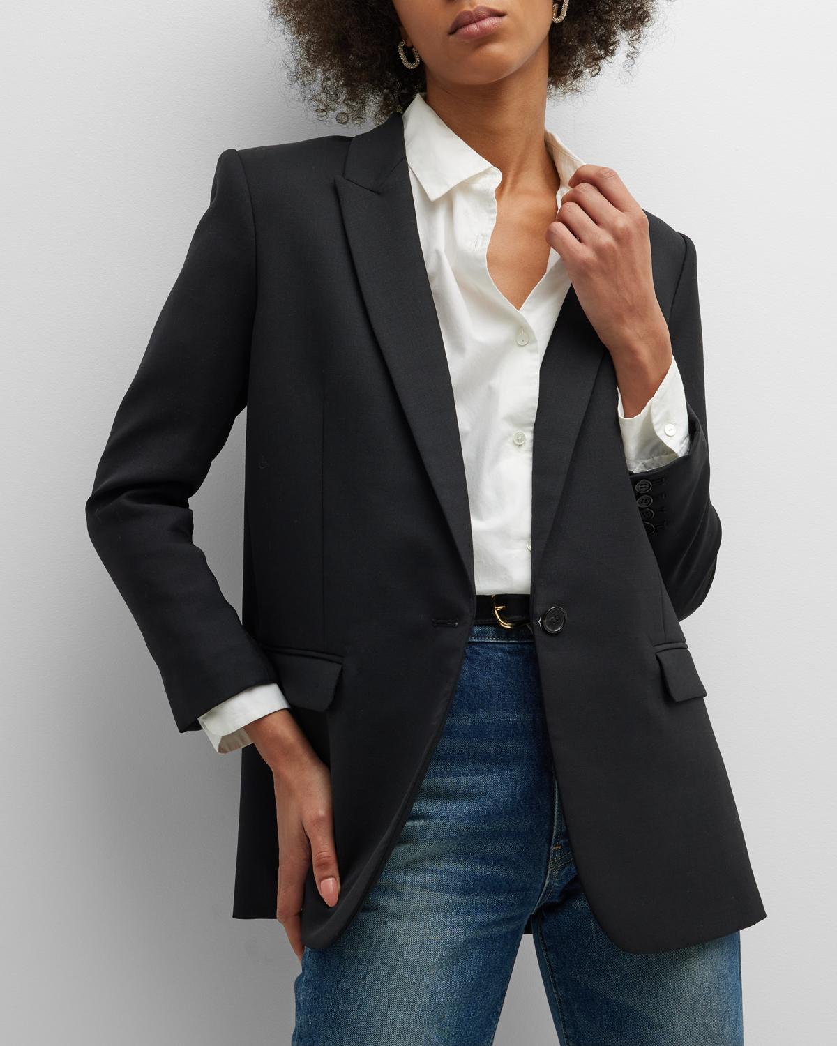 Diane Single-Breasted Blazer Jacket - thumbnail 6