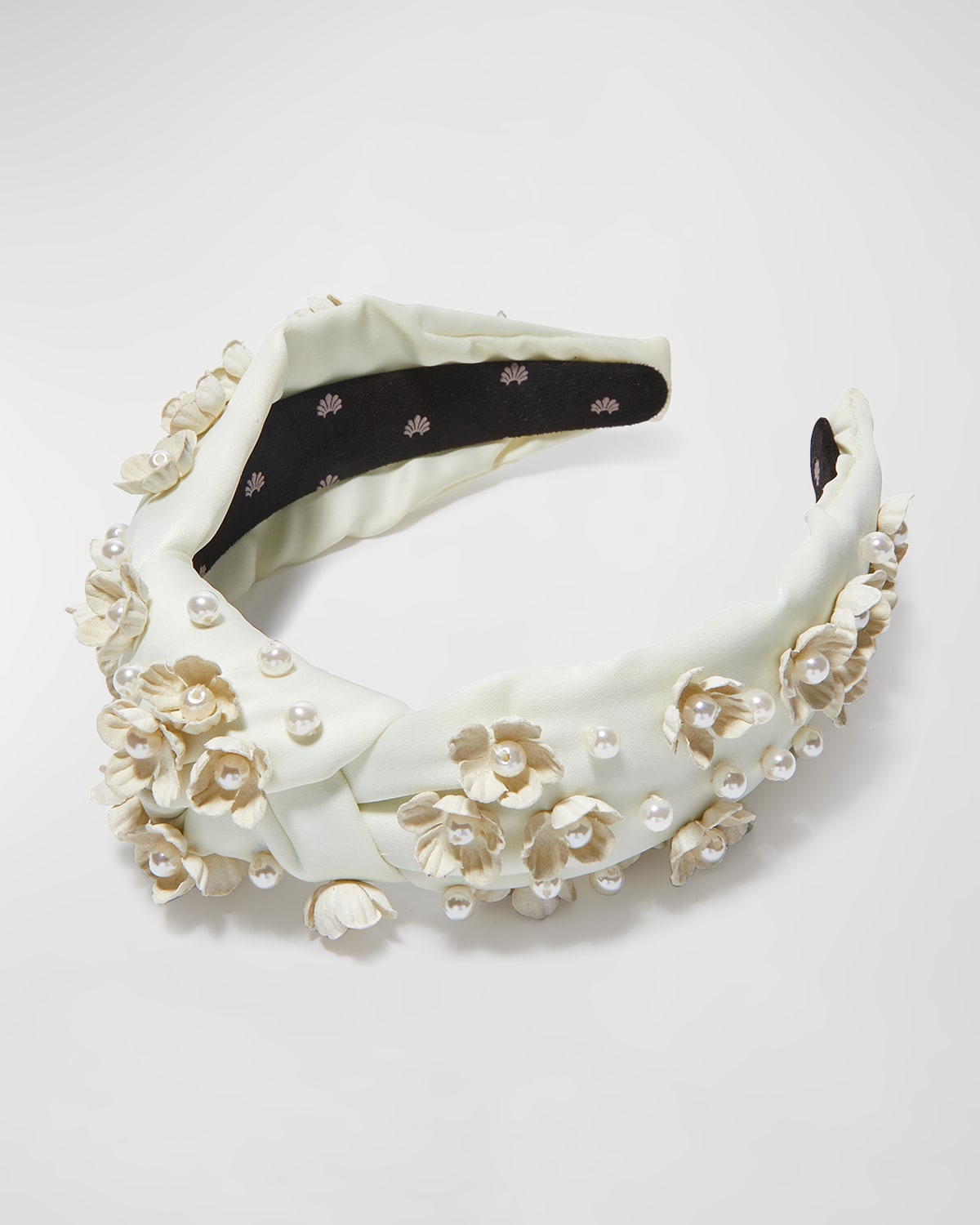 BLACK SEQUIN KNOTTED HEADBAND
