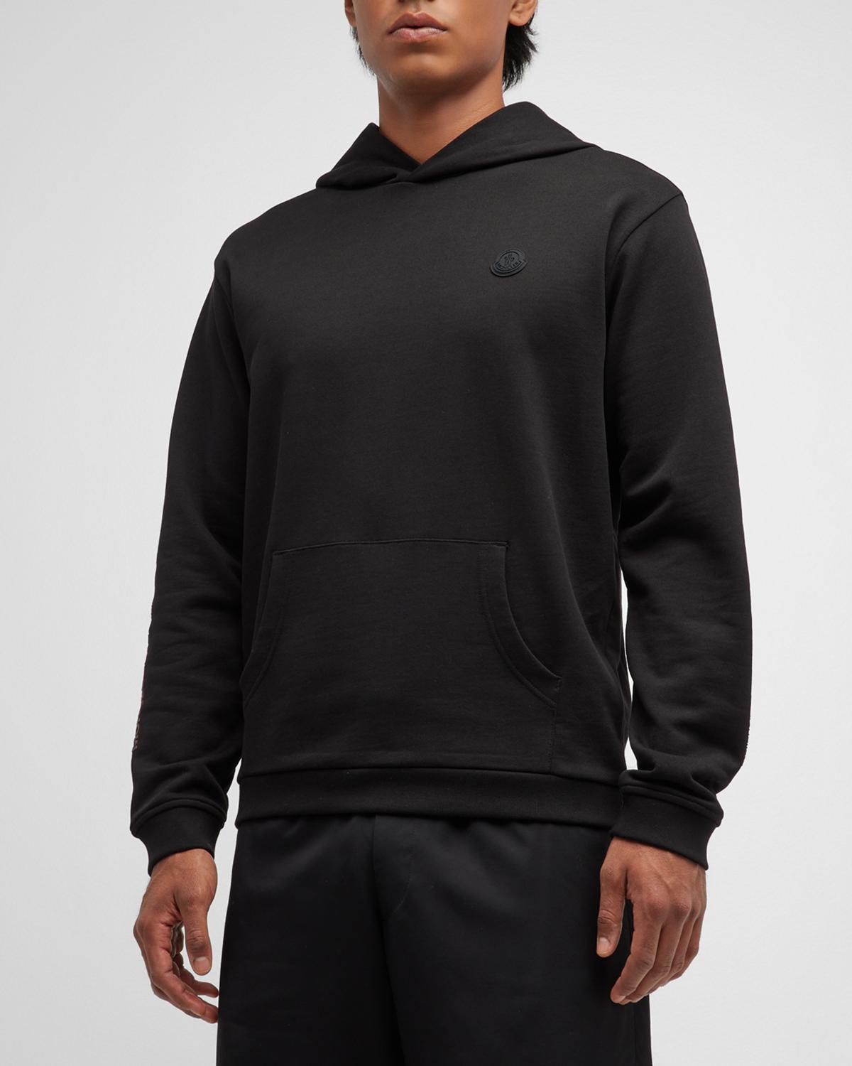 BOSS Men's Tonal Logo Terry Hoodie Neiman Marcus