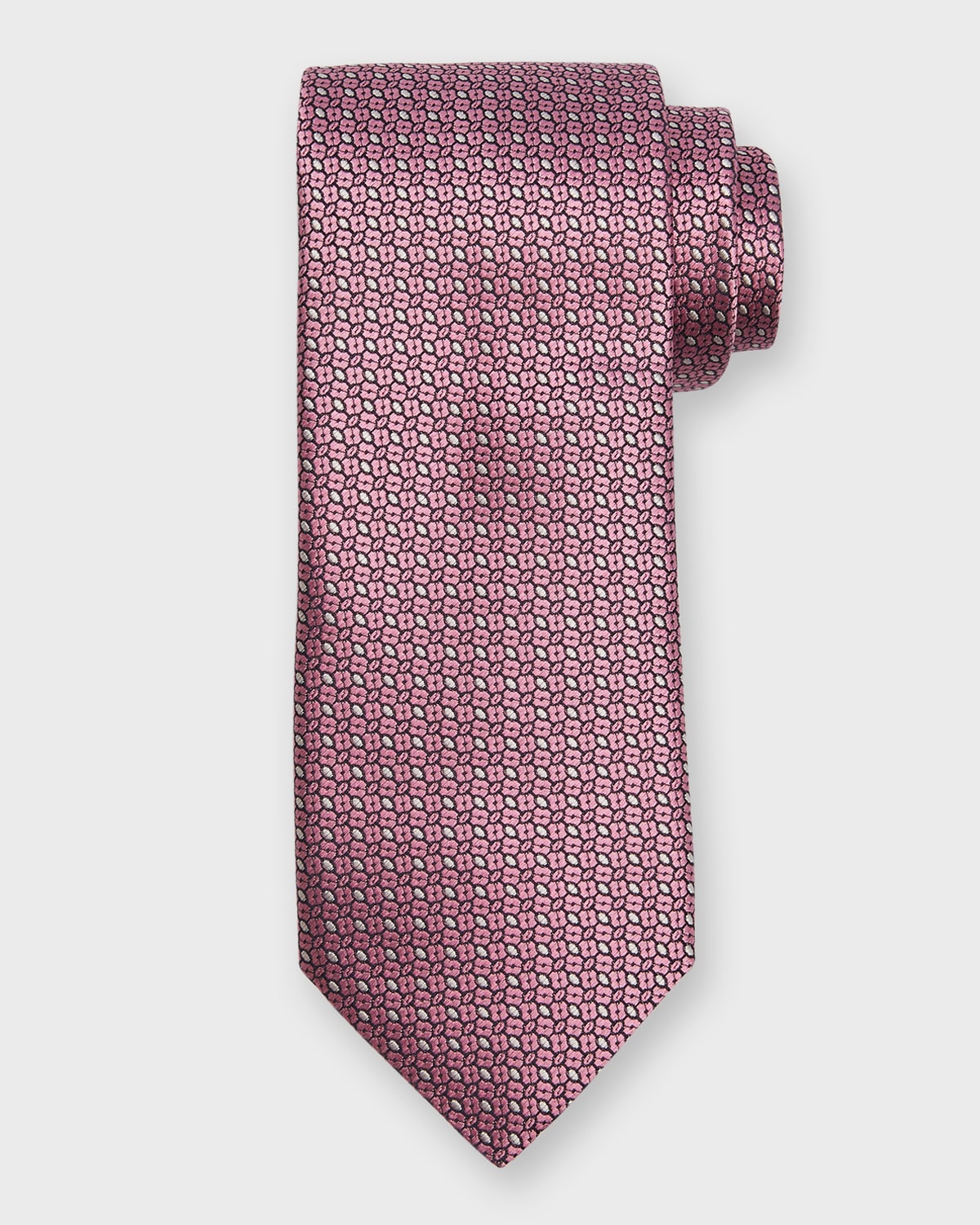 Canali Men's Paisley Jacquard Silk Tie Neiman Marcus