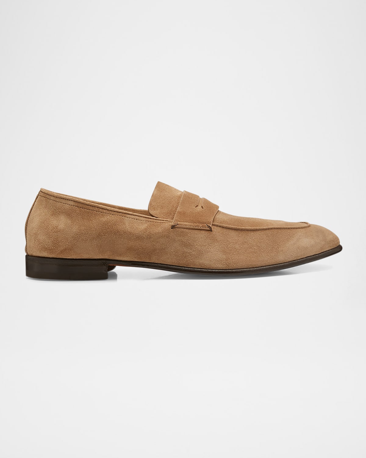 Brunello Cucinelli Men's Suede Hybrid Moccasin Loafers | Neiman Marcus