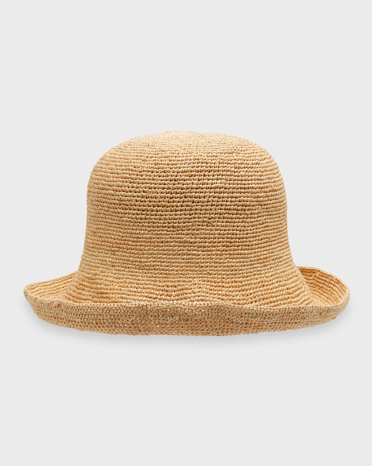 Arianna Cloche in Natural Raffia Straw main image 0