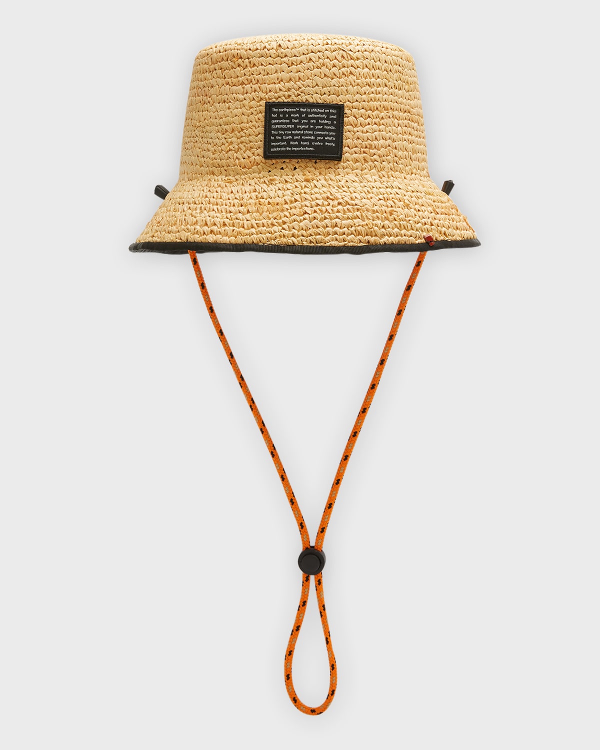 SuperDuper Miracolo Straw Bucket Hat | Neiman Marcus