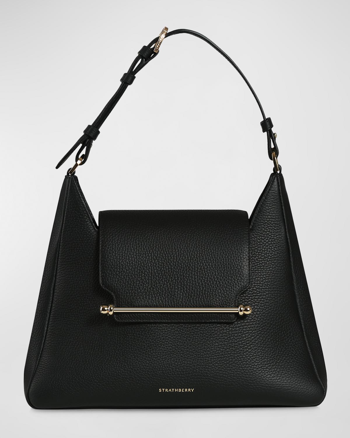 STRATHBERRY Multrees Midi Leather Hobo Bag | Neiman Marcus