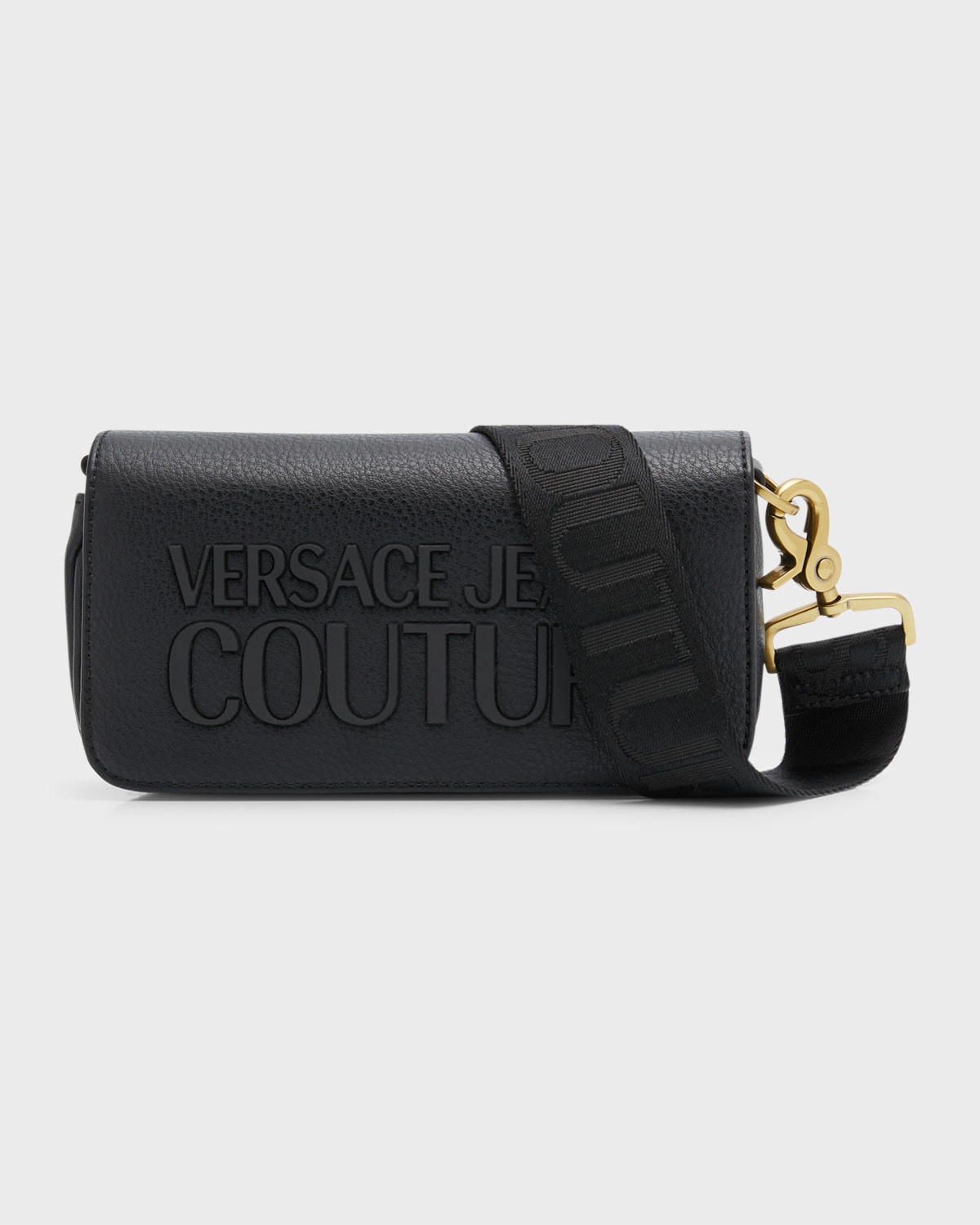 Versace Men's Tonal Medusa Logo Neon Crossbody Bag | Neiman Marcus