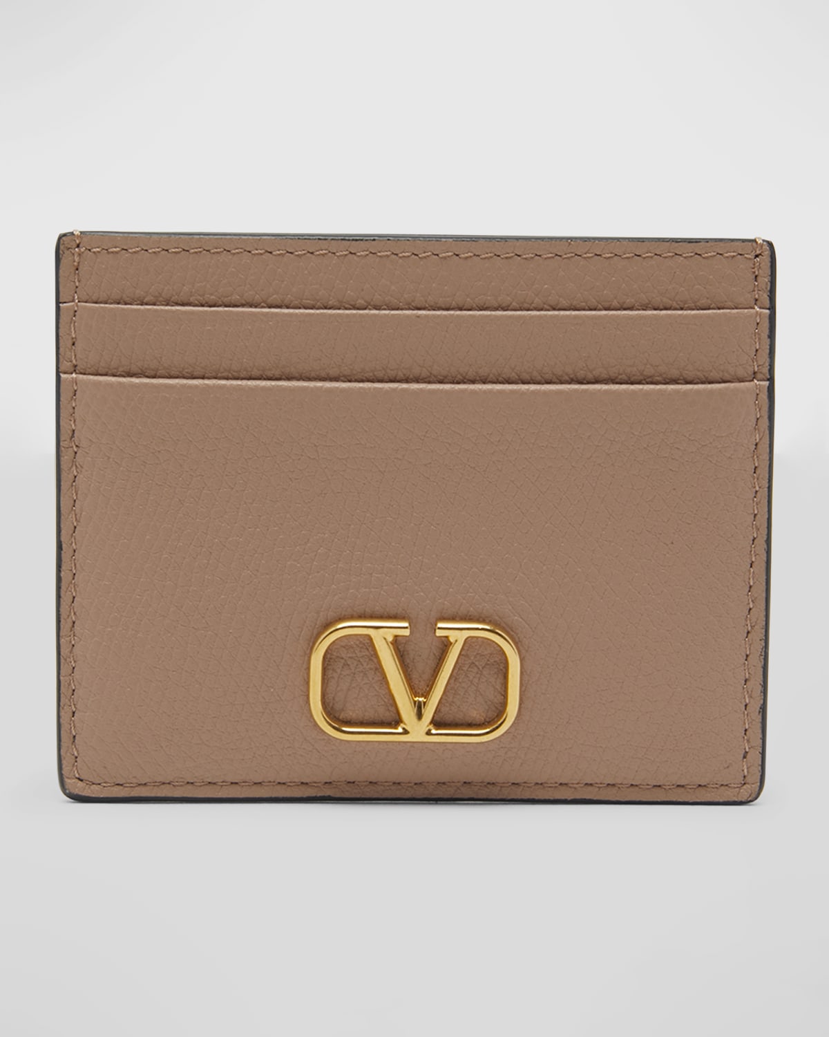 Ferragamo The Gancini Leather Card Holder Neiman Marcus