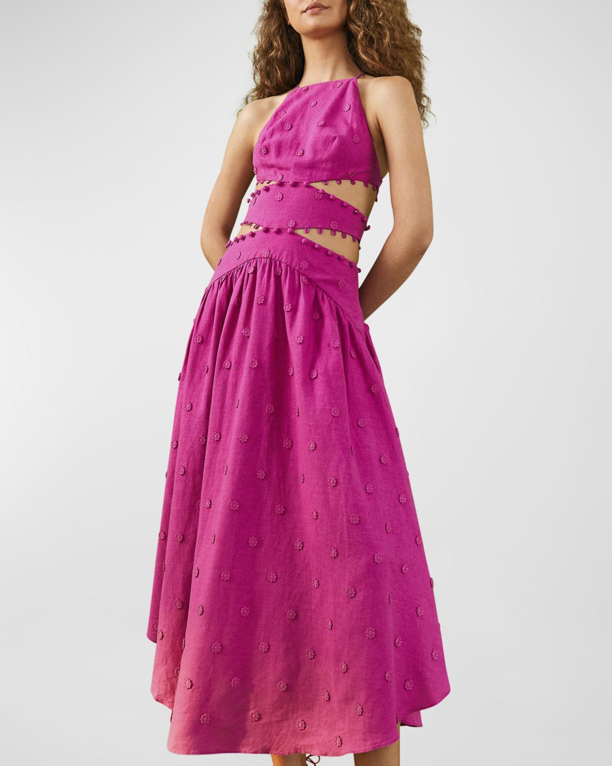 farm rio halter sequin column midi dress 3D Flower Sleeveless Cutout Collection:Wedding_Emailer-02.28.2026