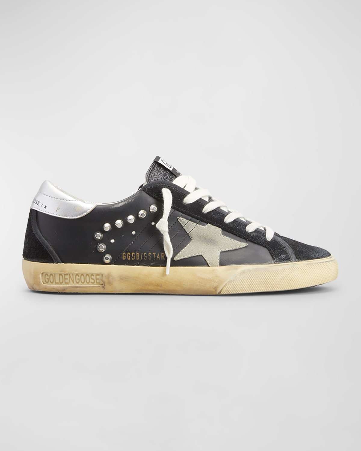 Golden Goose Superstar Iridescent Crystal Low-Top Sneakers | Neiman Marcus