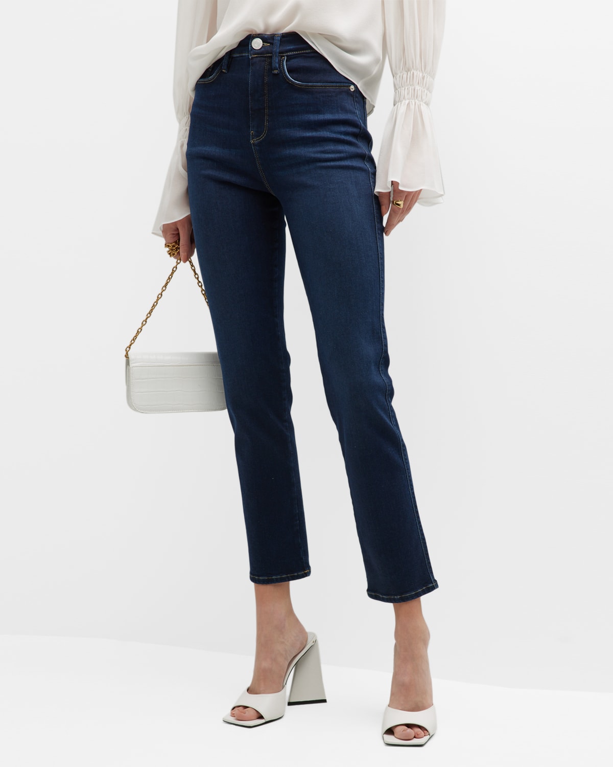 FRAME Le Crop Mini Boot Jeans Neiman Marcus