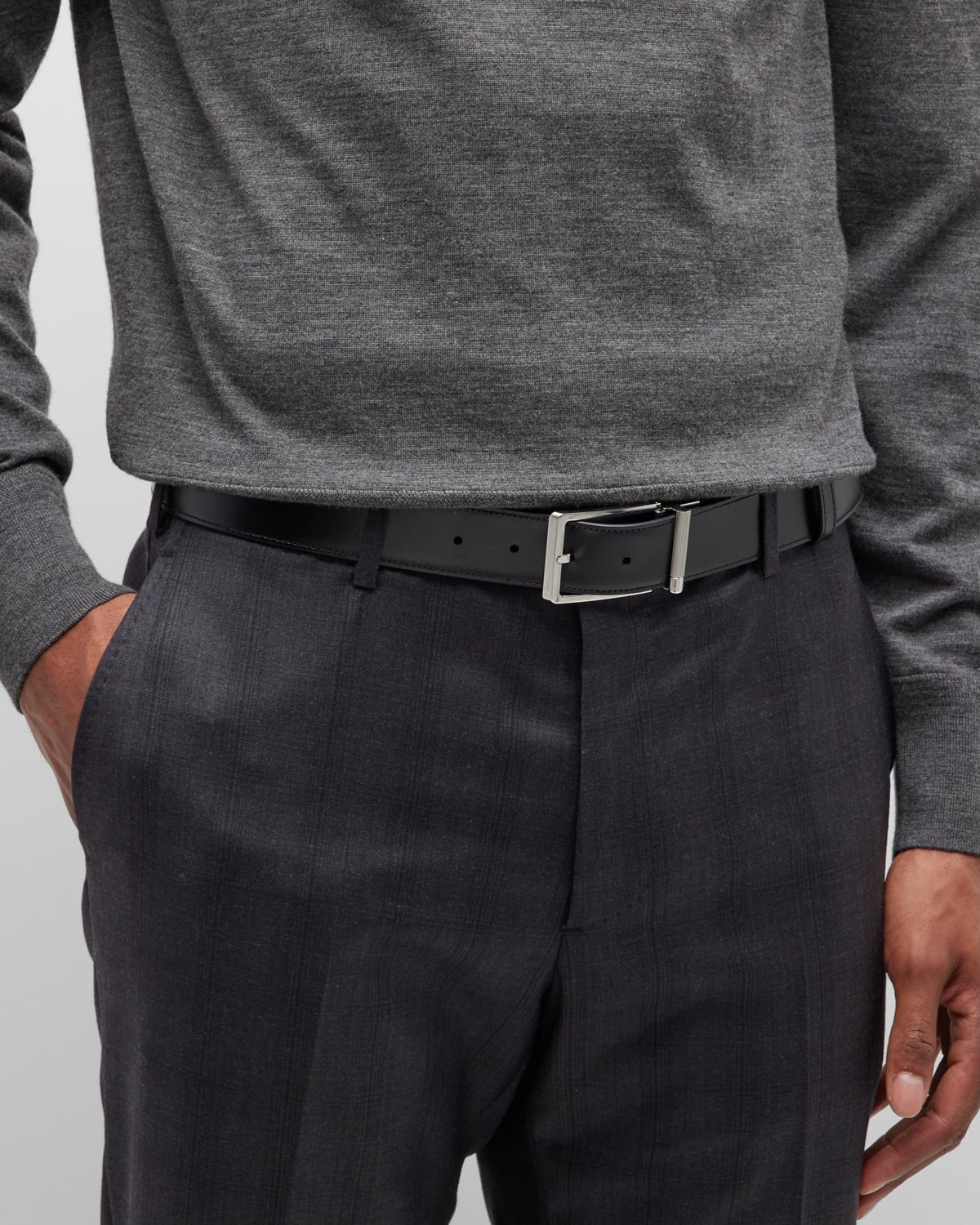 dunhill Men's Reversible Leather Belt | Neiman Marcus