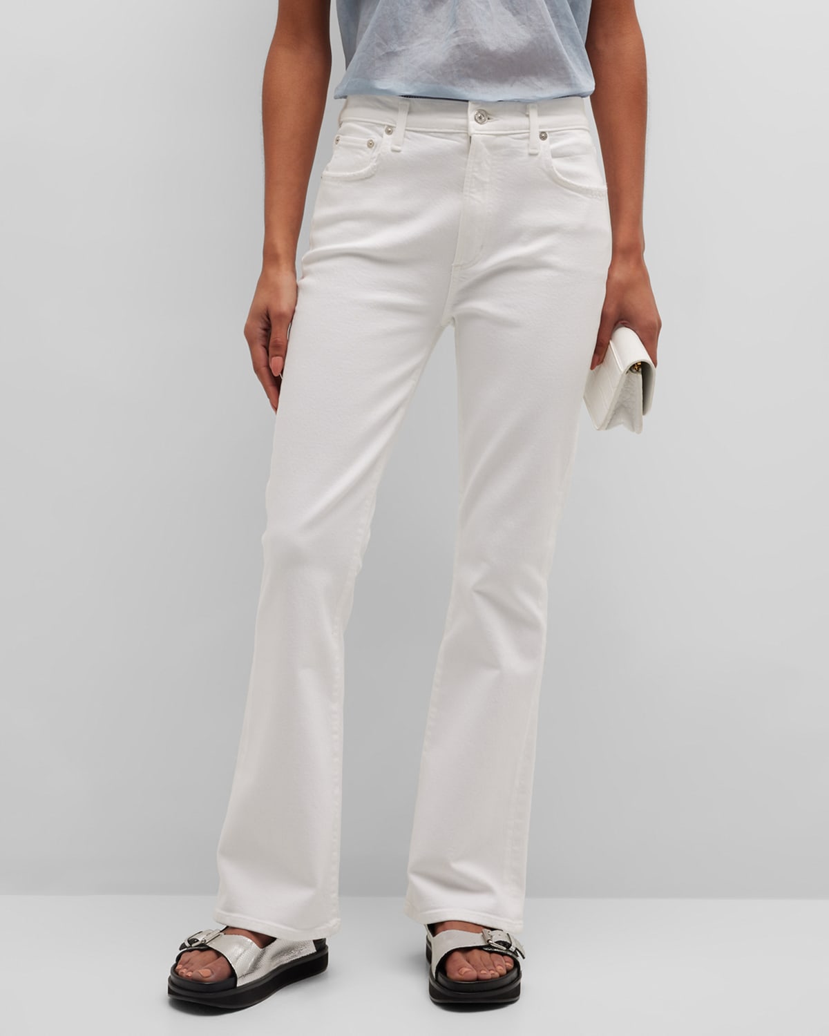 Citizens of Humanity Lilah High Rise Bootcut Ankle Jeans | Neiman Marcus