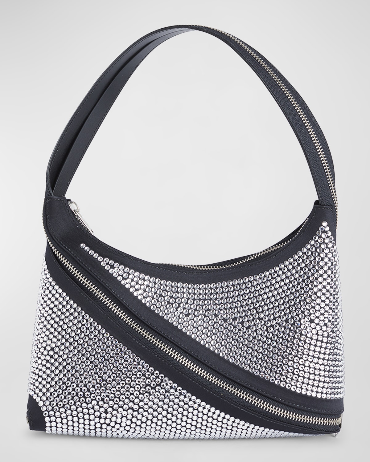 Coperni Zip Faux Leather Shoulder Bag Neiman Marcus