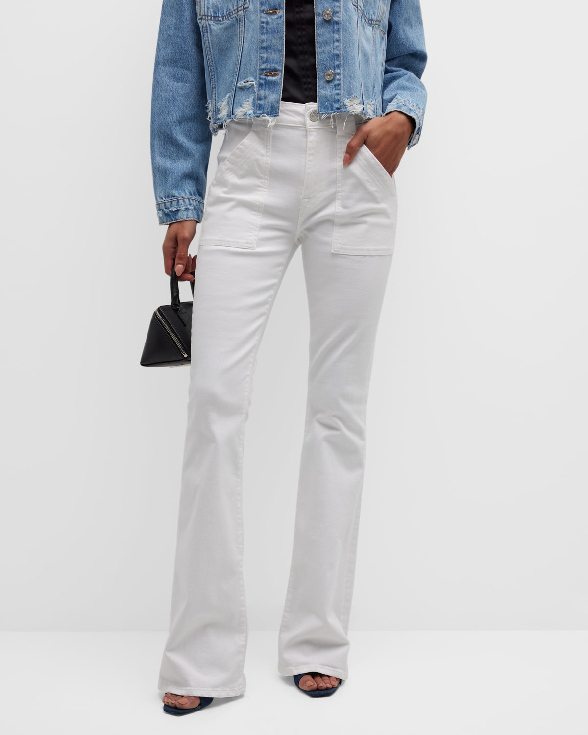 FRAME Le High Flare Jeans | Neiman Marcus