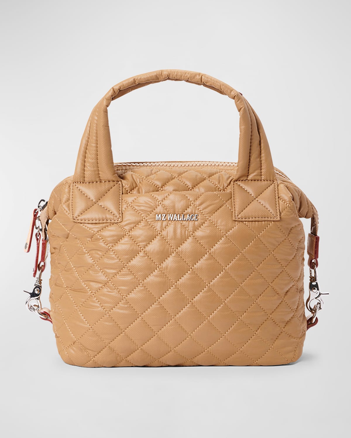 MZ WALLACE Sutton Deluxe Small Patent Quilted Crossbody Bag Neiman Marcus