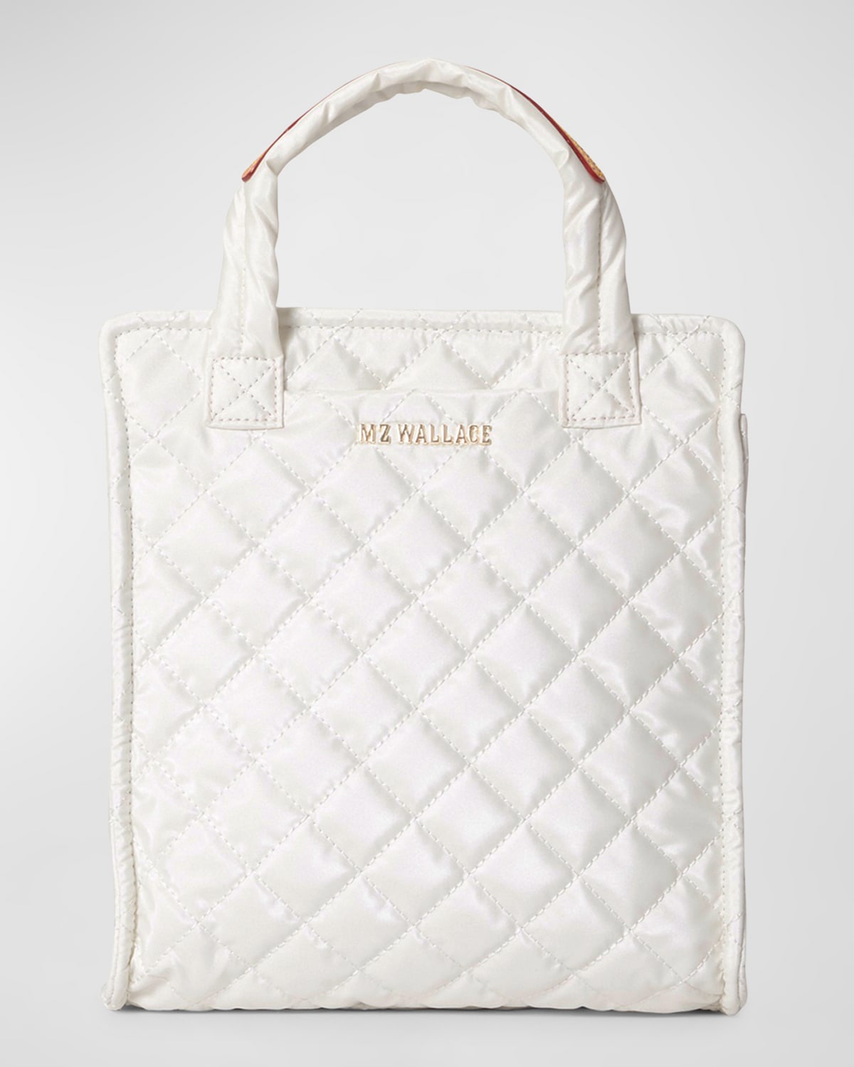 MZ WALLACE Mini Box Quilted Nylon Tote Bag Neiman Marcus