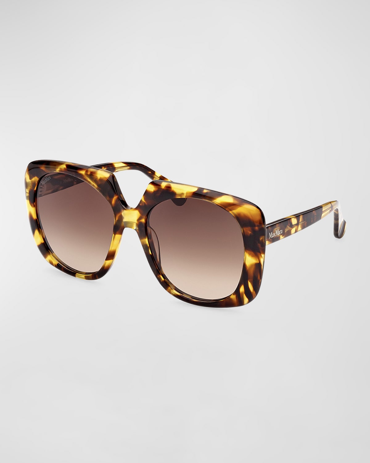 Celine Flattop Gradient Shield Sunglasses Neiman Marcus