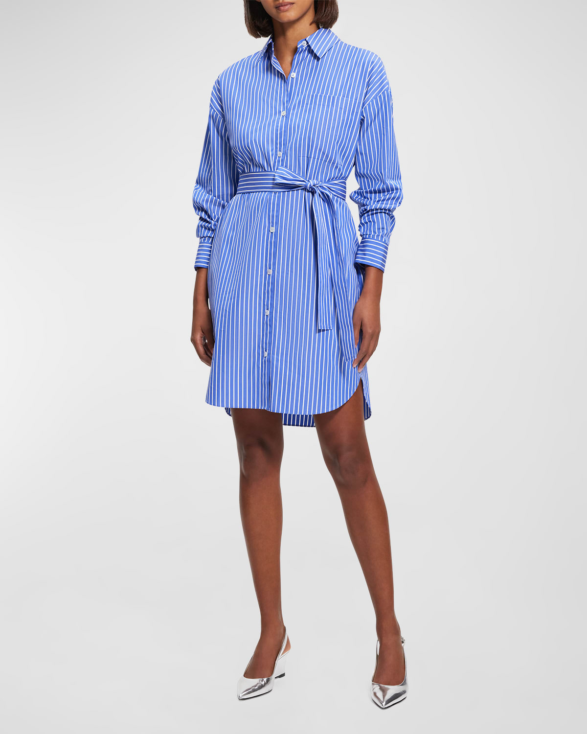 Short Sleeve Maxi Shirtdress