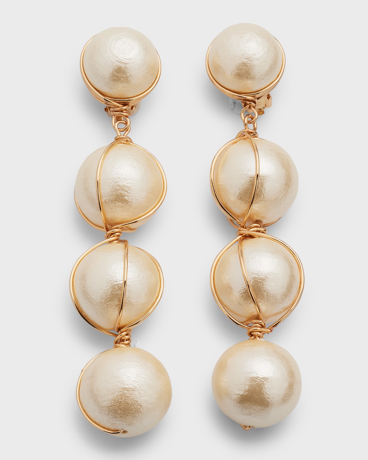 Cult Gaia Sloane Clip On Earrings | Neiman Marcus